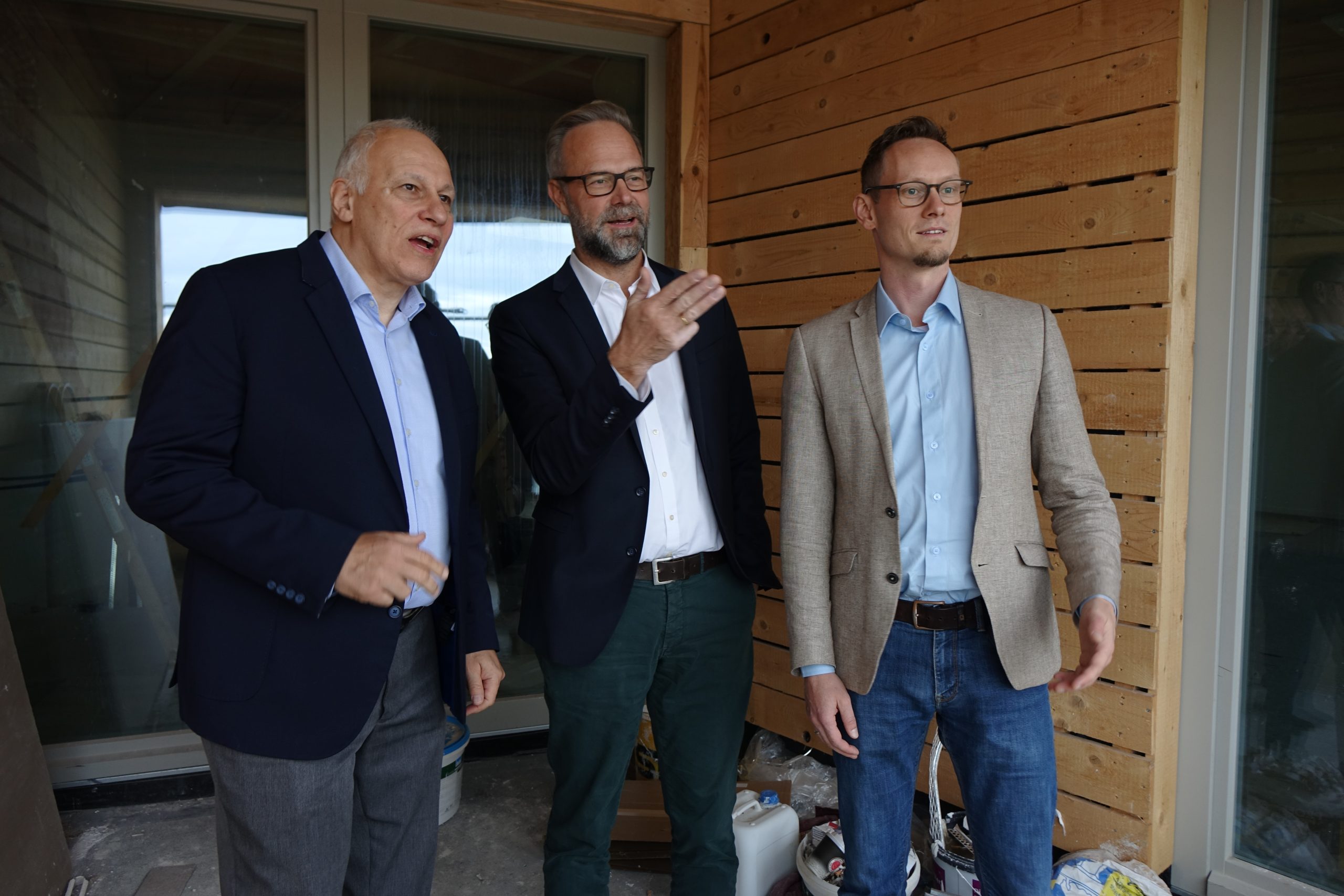 3 Vorstände im Gespräch